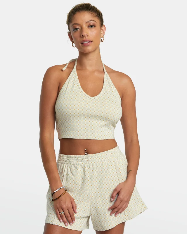 Sunrise Halter Top - Cloud