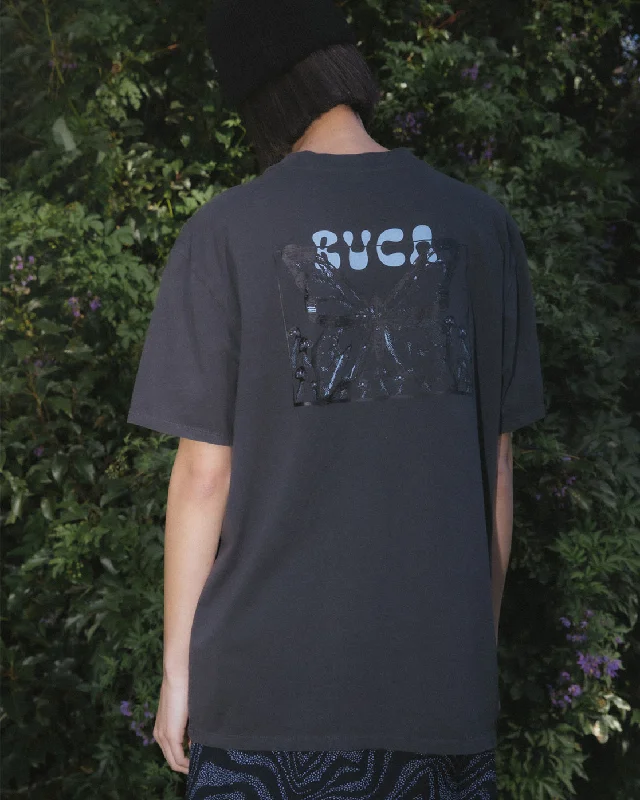 Mushy Fly Tee - Pirate Black