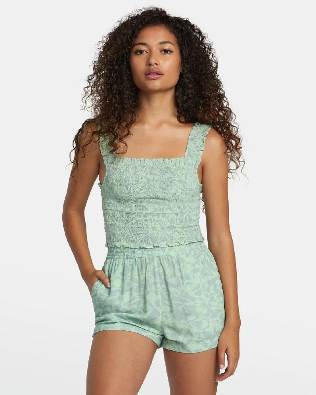 Terrace Eco Tank Top - Seafoam