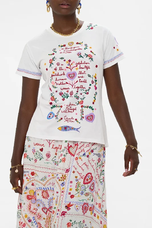 Short Sleeve Easy Tee - A kitsch in time