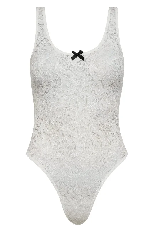 Forudbestilling - Haute L'Amitié - Summer Lace Body HL10108 - White