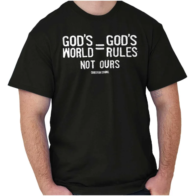 God's World T Shirt