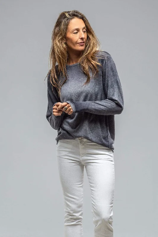 Ellia Over-Dyed Lightweight Cashmere In Stone