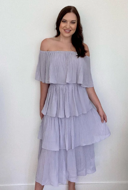 Tango Maxi Dress - Lilac