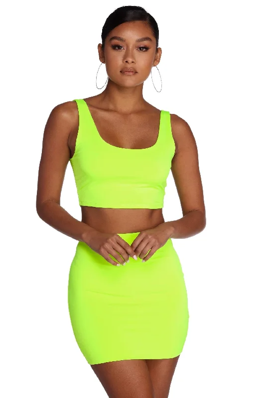 NEON YELLOW